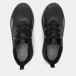 Solstyce Black Balloon Shoe -ALEGRIA SHOES SALE SOL 7495 S4