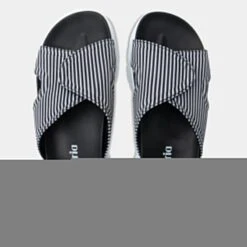 Sunie Stripes Sandal -ALEGRIA SHOES SALE SUN 6203 S4