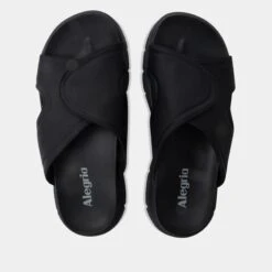 Sunie Black Sandal 9 Sunie Black Sandal -ALEGRIA SHOES SALE SUN 6205 S4