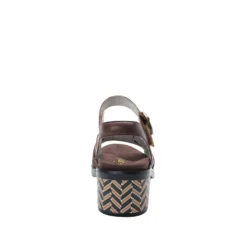 Tasia Mocha Sandal 9 Tasia Mocha Sandal -ALEGRIA SHOES SALE TAS 602 S3