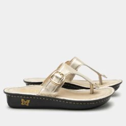 Vella Gold Sandal -ALEGRIA SHOES SALE VEL 6131 S2