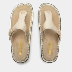 Vella Gold Sandal -ALEGRIA SHOES SALE VEL 6131 S4