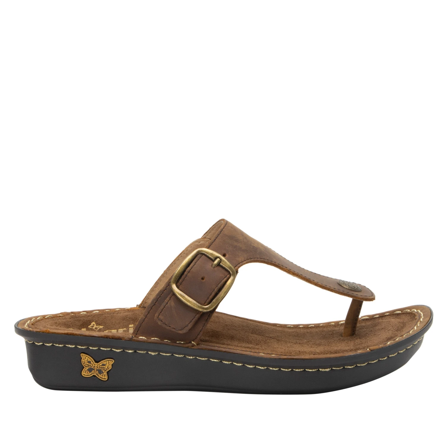 Vella Oiled Brown Sandal 3 Vella Oiled Brown Sandal - Image 3