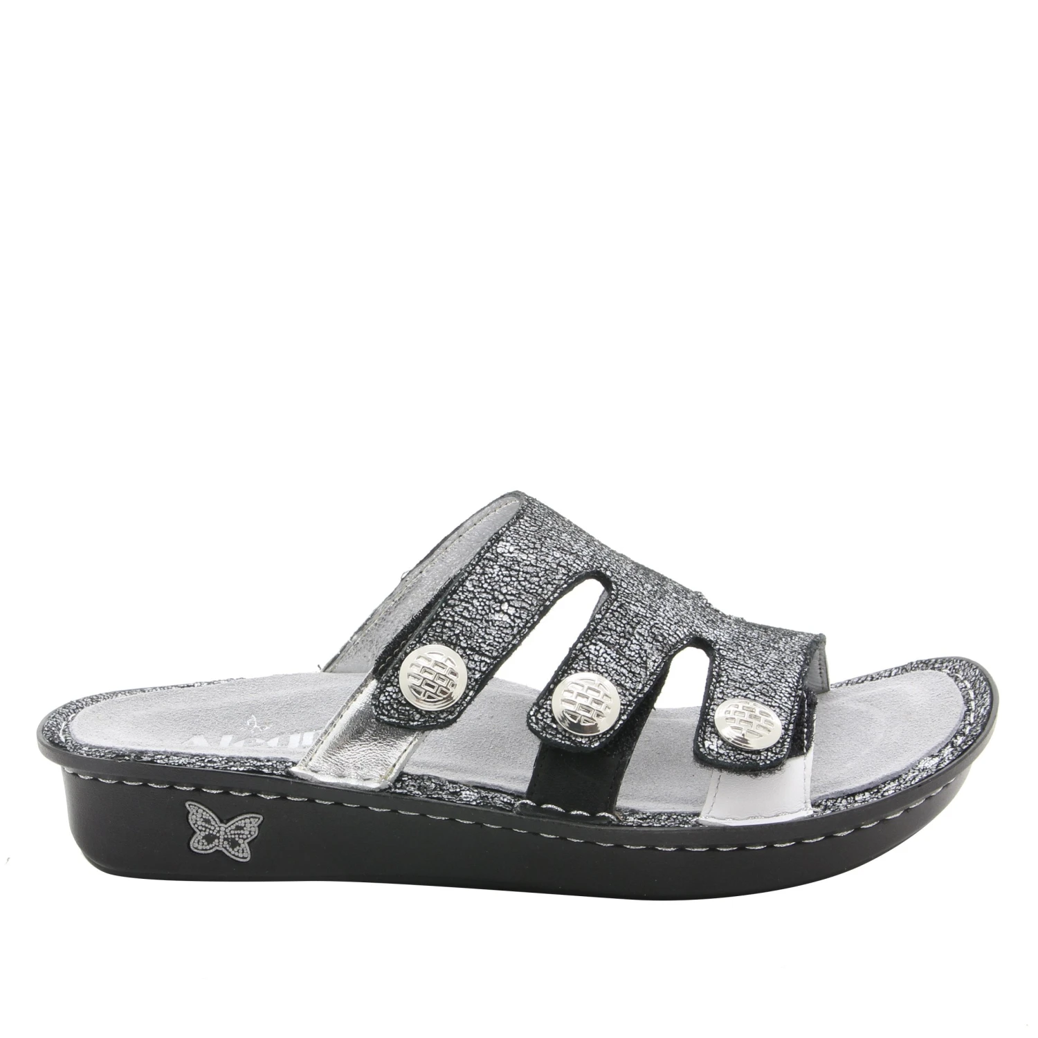 Venice Chirpy Pewter Sandal 2 Venice Chirpy Pewter Sandal - Image 2