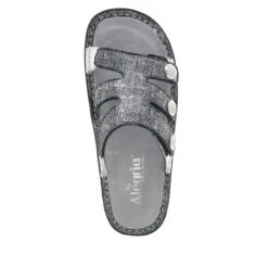 Venice Chirpy Pewter Sandal 8 Venice Chirpy Pewter Sandal -ALEGRIA SHOES SALE VEN 900 S4