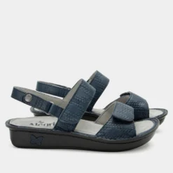 Verona Basketry Navy Sandal -ALEGRIA SHOES SALE VER 6112 S2 9b27562e de7d 4726 b1ca e3db1822102d