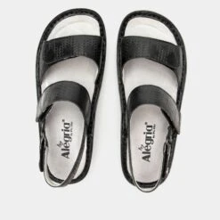 Verona Basketry Black Sandal -ALEGRIA SHOES SALE VER 6188 S4 0eb994d4 2bc4 4954 9c0e 6b8cc3d4cdfe