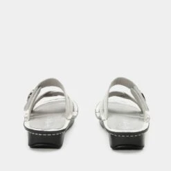 Victoriah Basketry White Sandal 8 Victoriah Basketry White Sandal -ALEGRIA SHOES SALE VIC 6113 S3