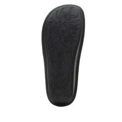 Victoriah Oiled Black Sandal -ALEGRIA SHOES SALE VIC 7414 S5