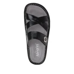 Victoriah Black Patent Sandal 10 Victoriah Black Patent Sandal -ALEGRIA SHOES SALE VIC 7755 S4