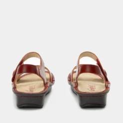 Vienna Garnet Sandal -ALEGRIA SHOES SALE VIE 6107 S3