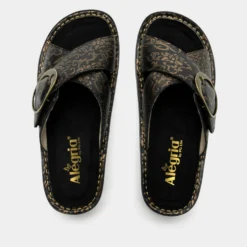 Vanya Chandelier Bronze Sandal -ALEGRIA SHOES SALE VYA 6125 S4