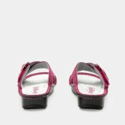 Vanya Magenta Sandal -ALEGRIA SHOES SALE VYA 6166 S3