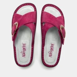 Vanya Magenta Sandal -ALEGRIA SHOES SALE VYA 6166 S4