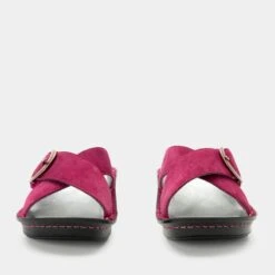 Vanya Magenta Sandal -ALEGRIA SHOES SALE VYA 6166 S5